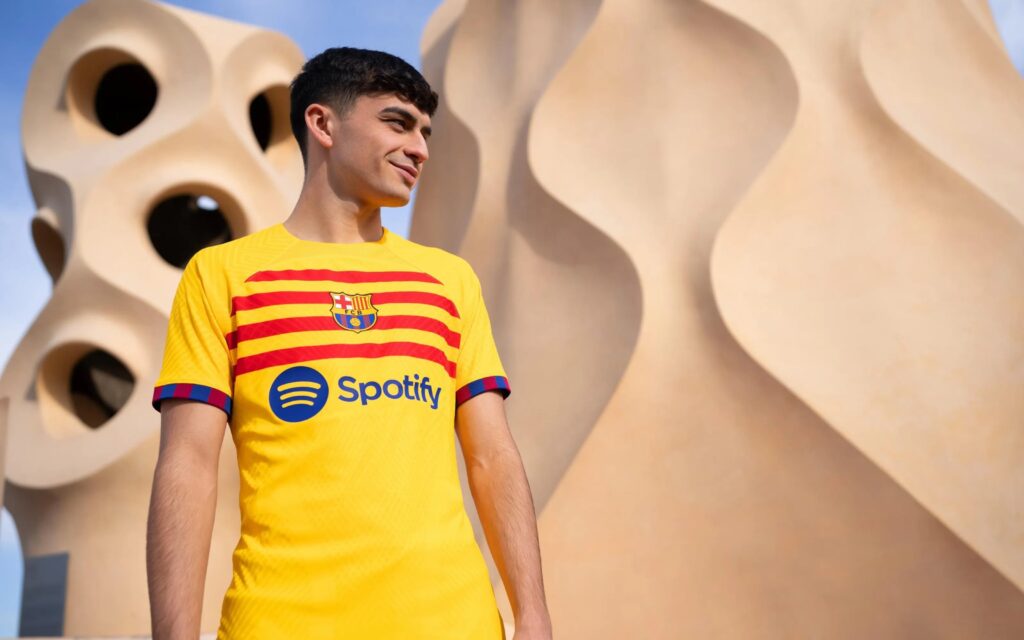 maillot barca senyera 2022 2023