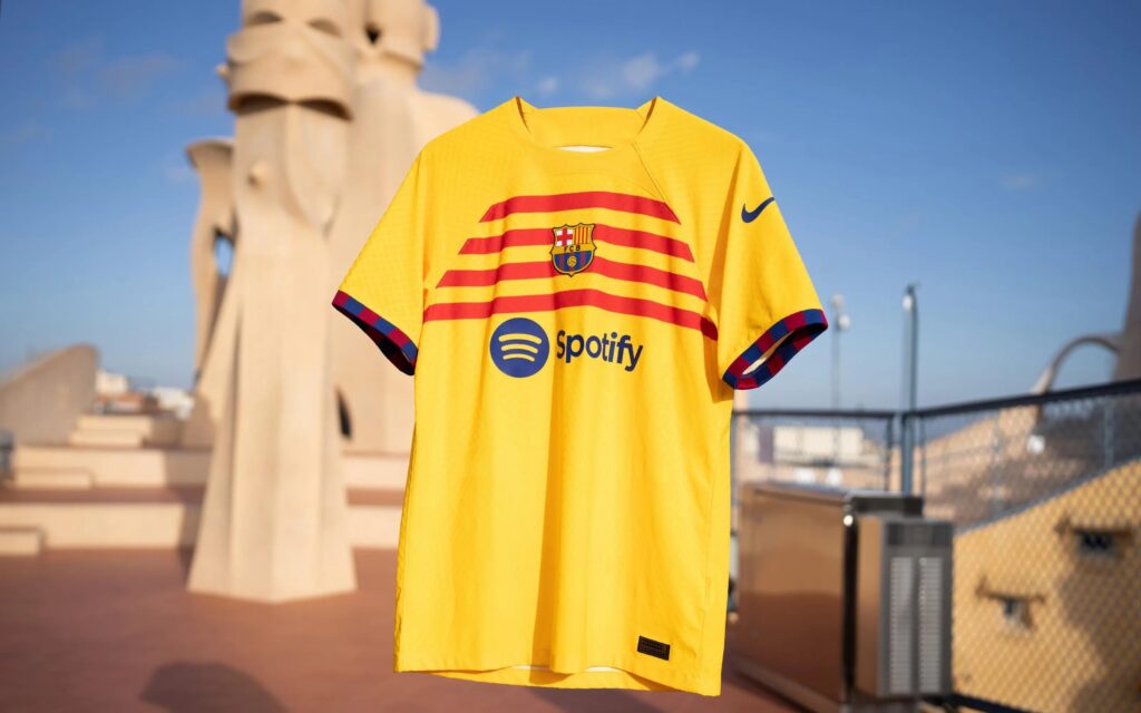 maillot barca senyera 2022 2023