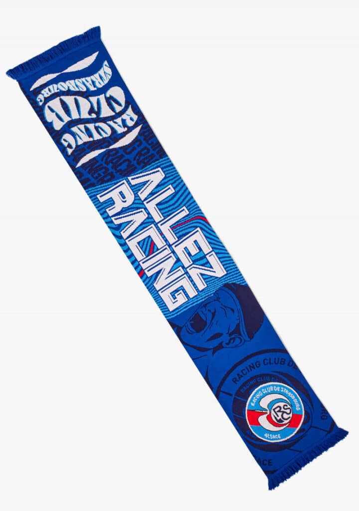 Echarpe Foot Rc Strasbourg Alsace Annees 2010