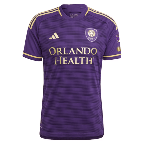 Maillot De Football Orlando City 2015 Domicile Homme L, Adidas, Violet