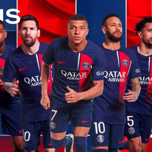 Image de l'article Nike s'inspire de l'époque Ronaldinho pour le nouveau maillot du PSG
