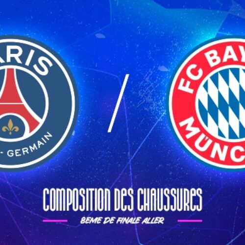 Image de l'article PSG-Bayern : le détail des crampons portés par les joueurs