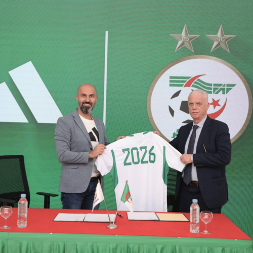 Image de l'article L'Algérie prolonge avec adidas jusqu'en 2026
