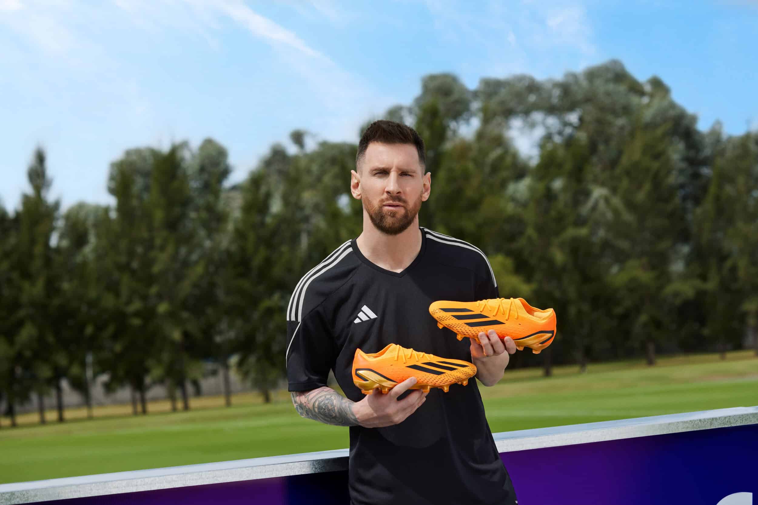 crampons x speedportal heatspawn adidas 2023 messi.