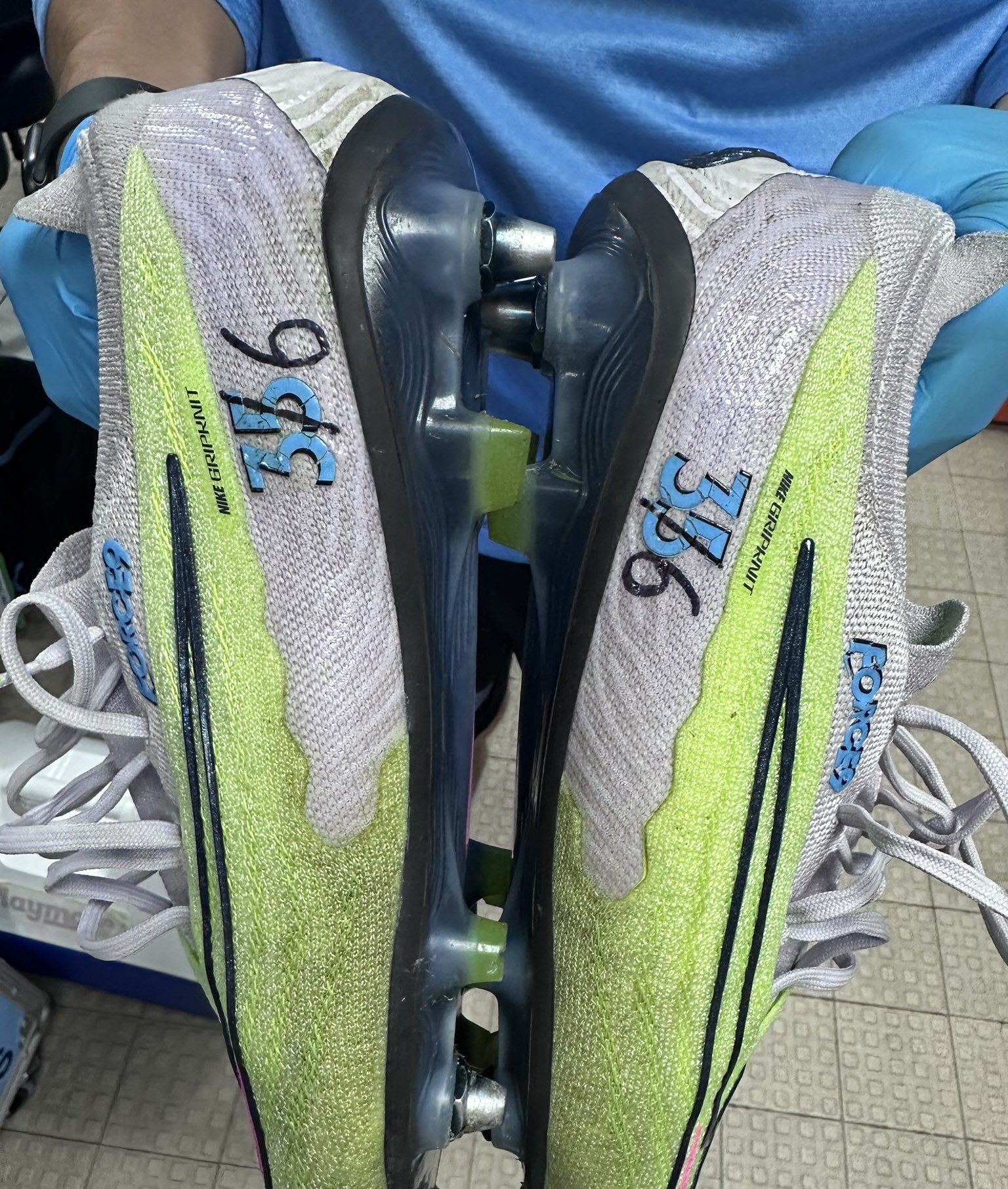 crampons erling haaland record