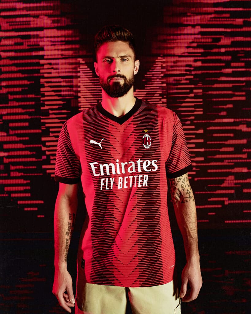 Maillot AC Milan Adidas Taille S - Homme, Multi-colore, Excellent état