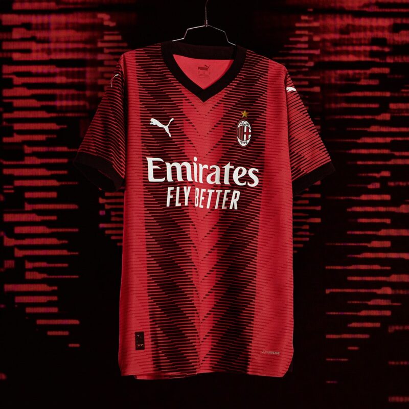 maillot ac milan 2023-2024 puma domicile