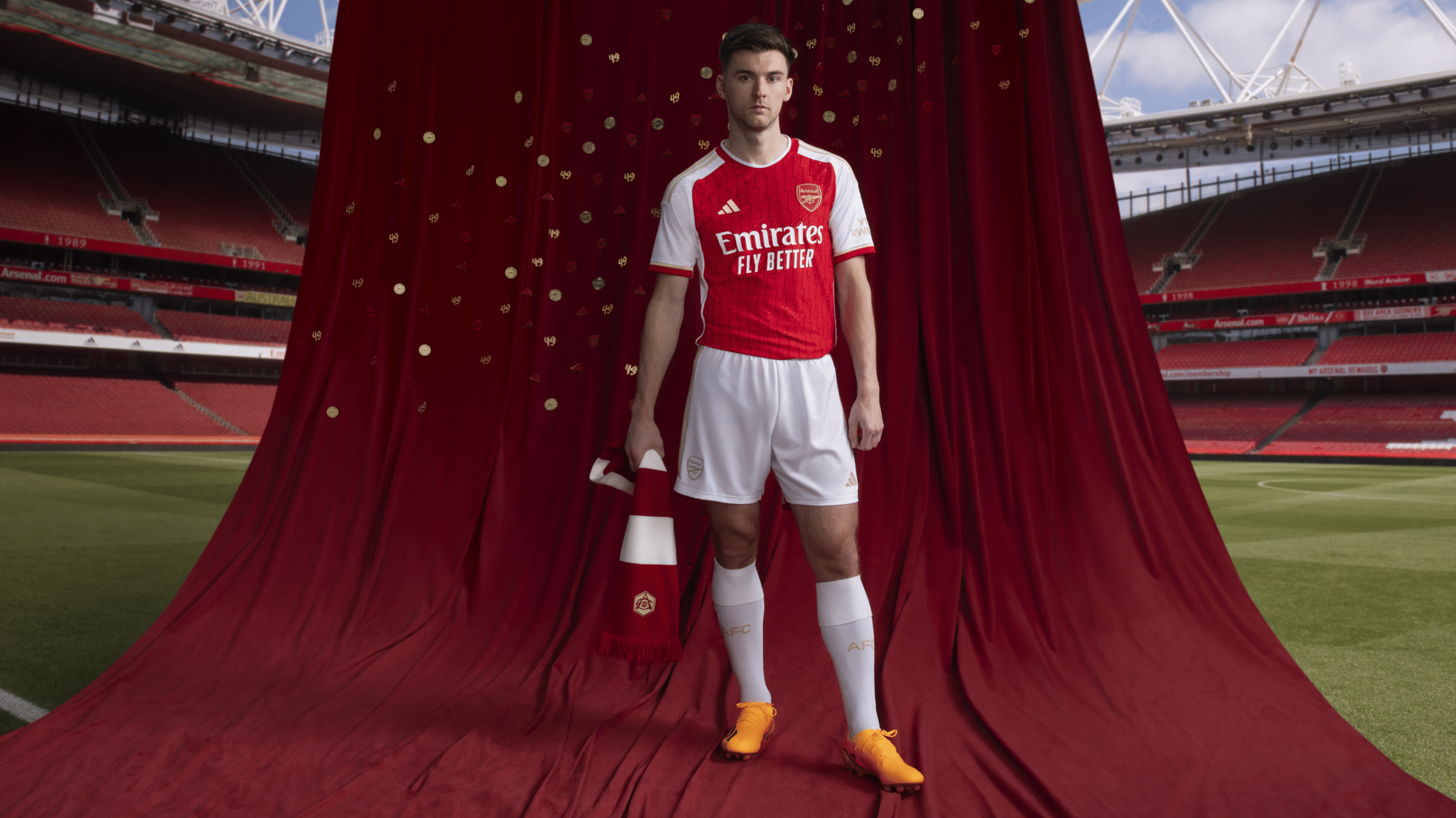 maillot arsenal 2023 2024 domicile adidas