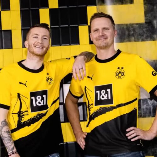 Image de l'article Le Borussia Dortmund révèle son maillot domicile pour la saison 2023-2024