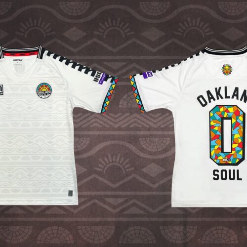 Image de l'article Un incroyable maillot signé Meyba pour le club d'Oakland Soul