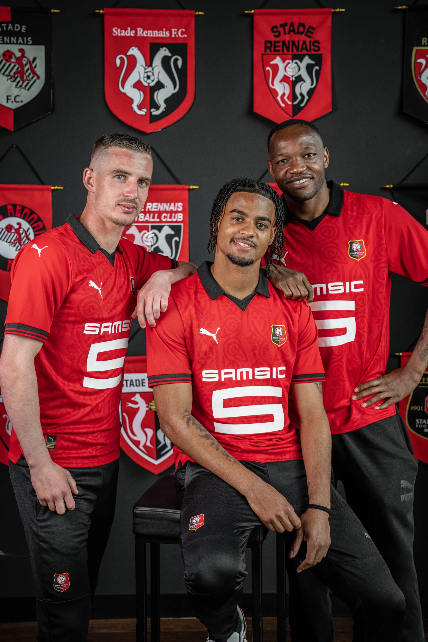 maillot stade rennais 2023 2024 domicile puma