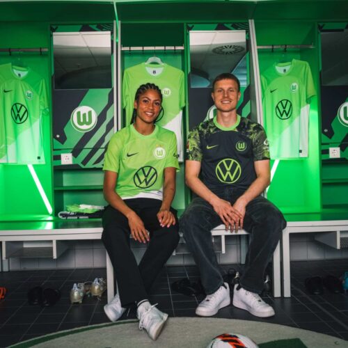 Image de l'article Wolfsburg dévoile ses nouveaux maillots pour la saison 2023-2024