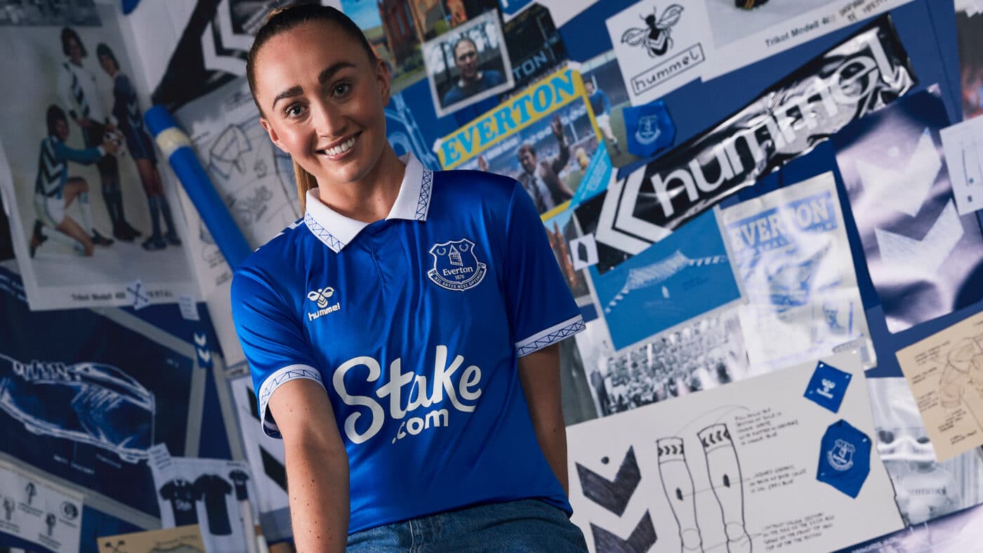Maillot Hummel Everton Richarlison 7 Domicile 2020/2021 - Enfant (Bleu, Cazoo)