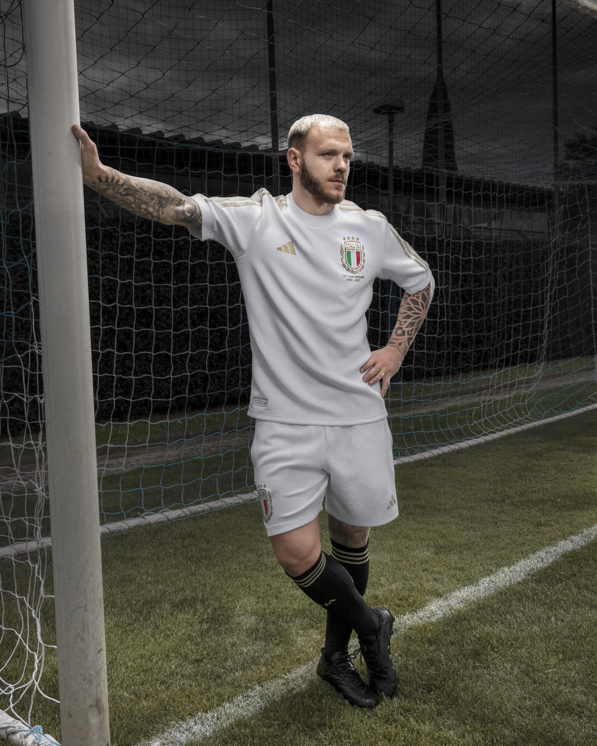 maillot italie 2023 125 ans adidas