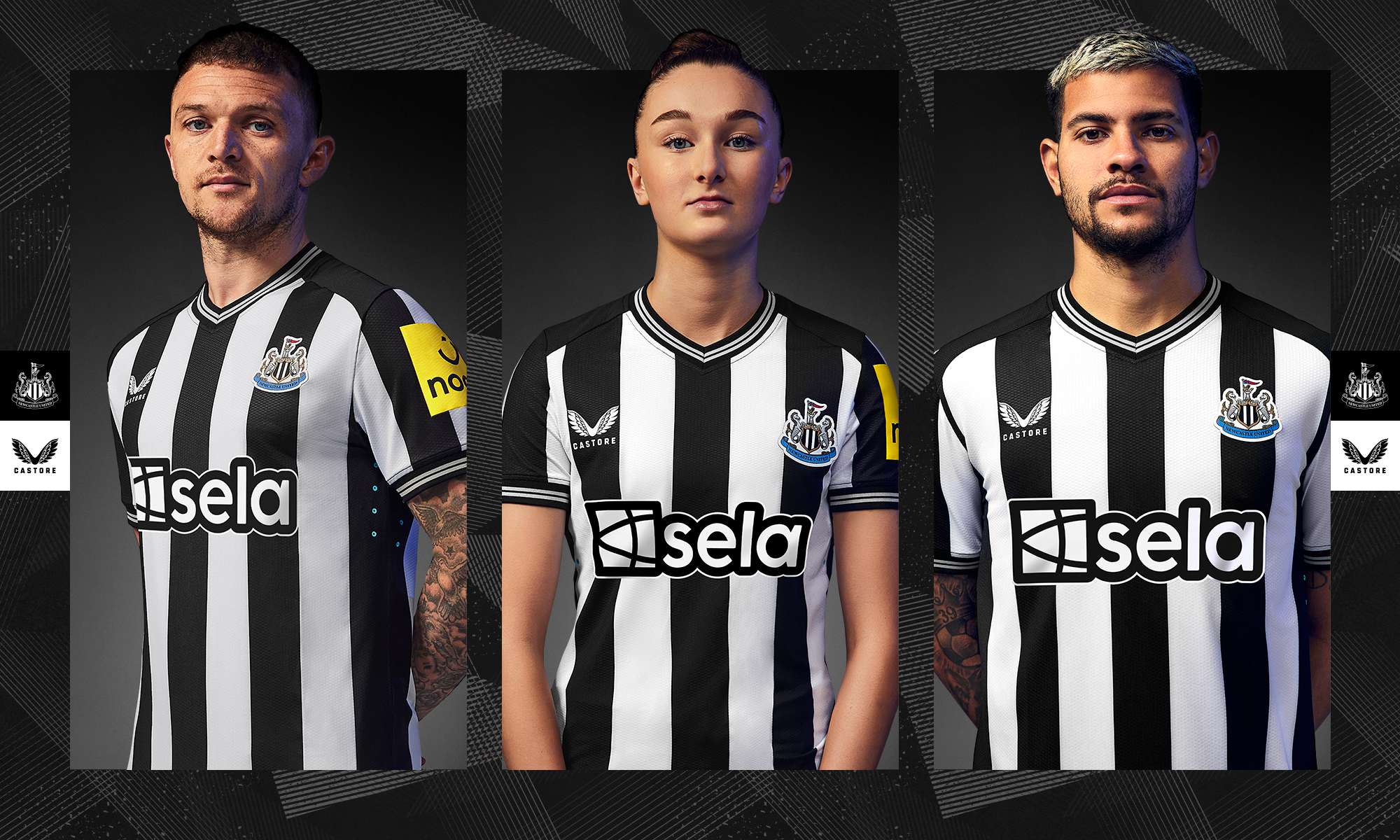 Newcastle un maillot classique aux inspirations des 80's