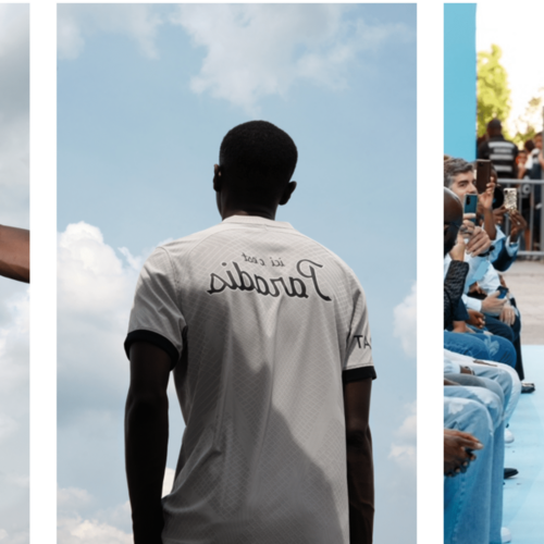 Image de l'article Le PSG révèle un maillot spécial avec la marque 3PARADIS