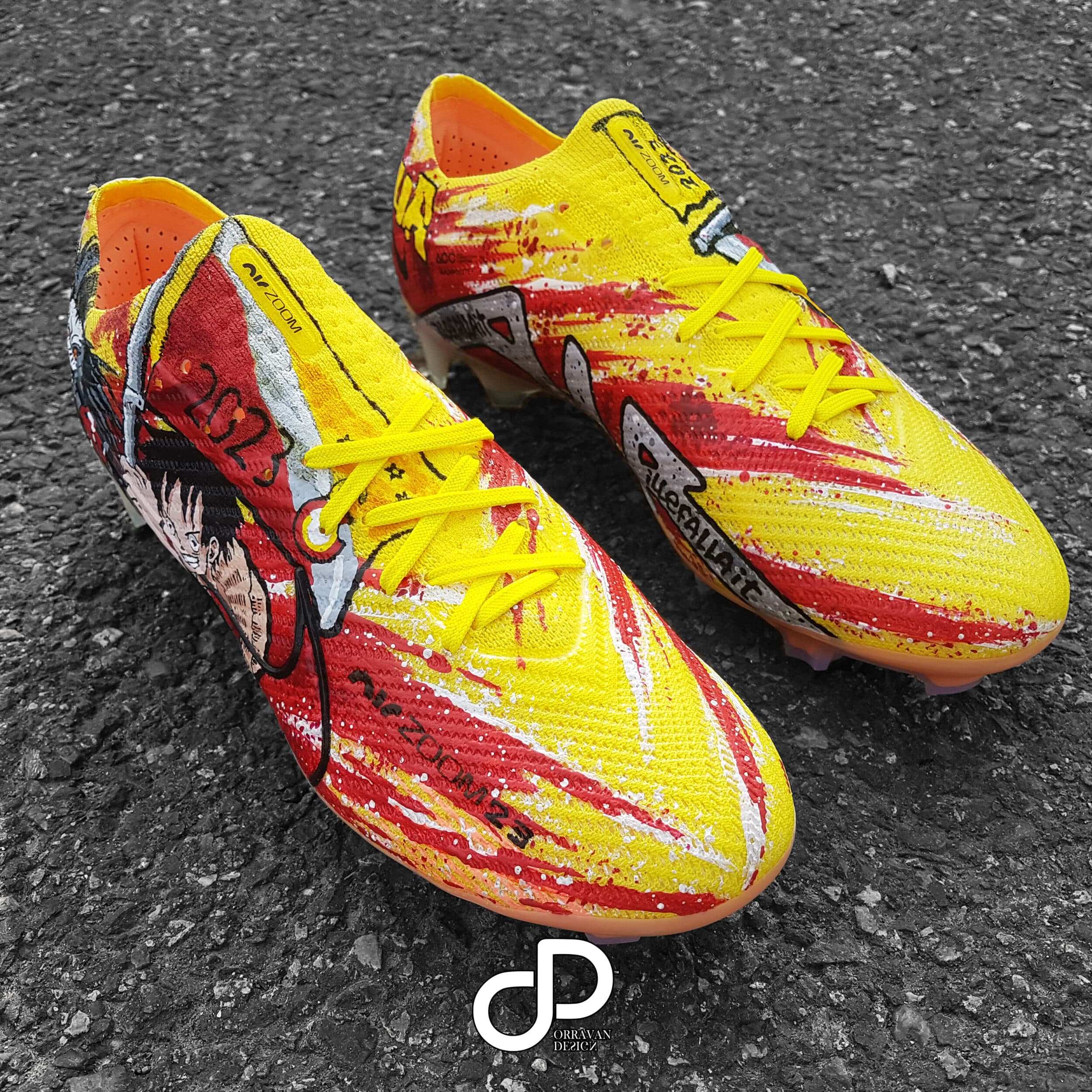 sacha boey crampons personnalises nike mercurial 6