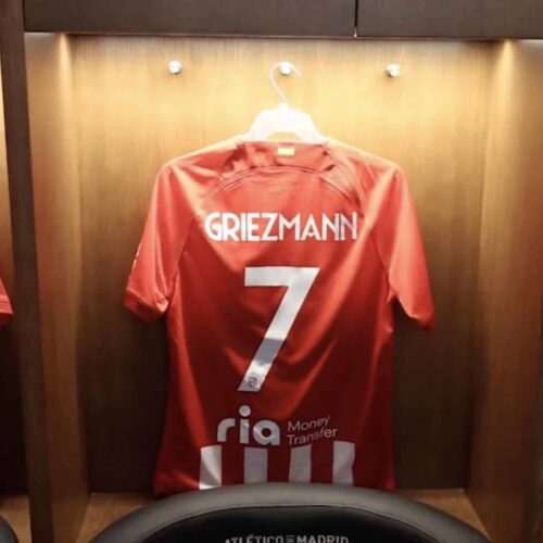 Image de l'article Antoine Griezmann retrouve le numéro 7 à l'Atlético Madrid