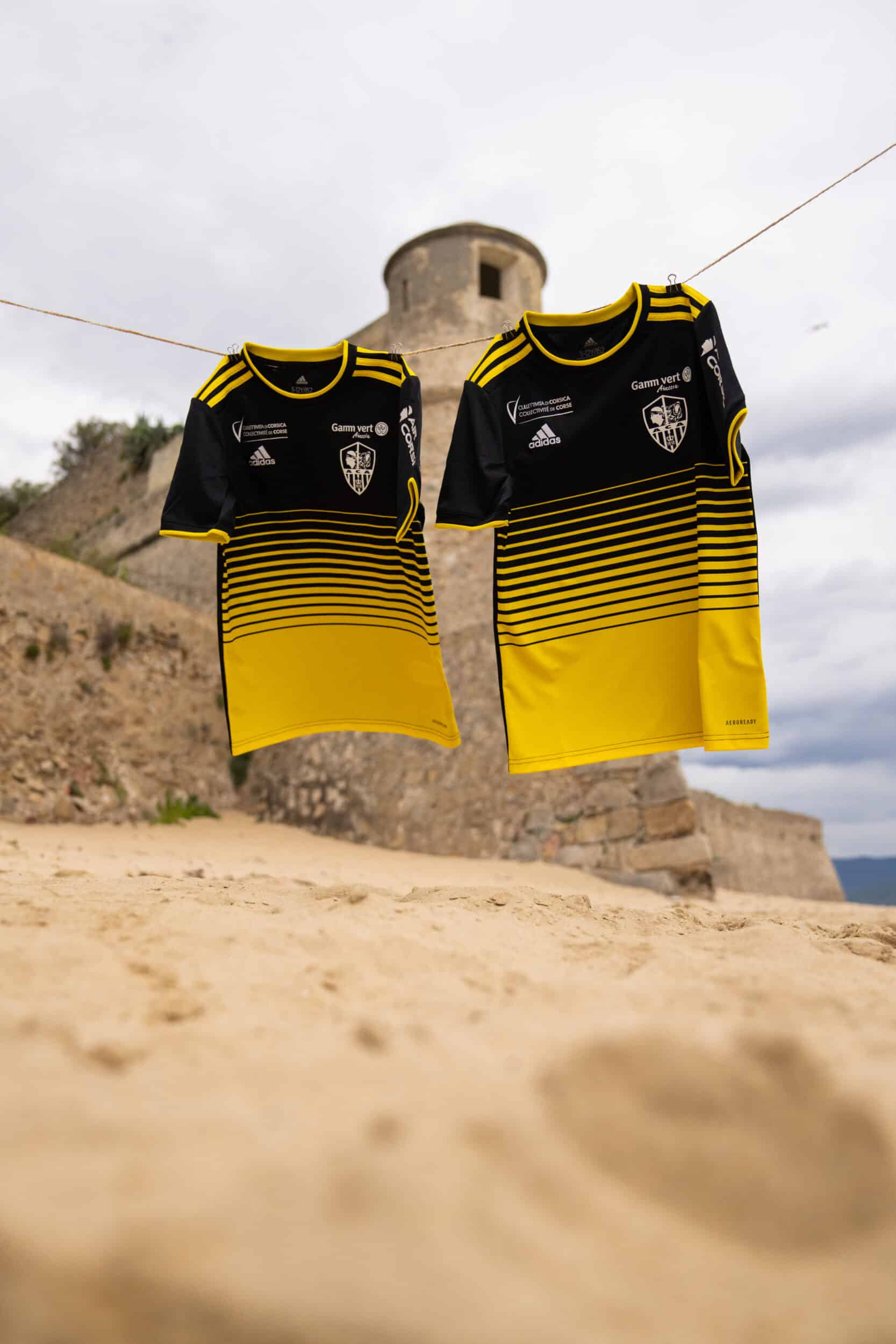 maillot ajaccio 2023 2024