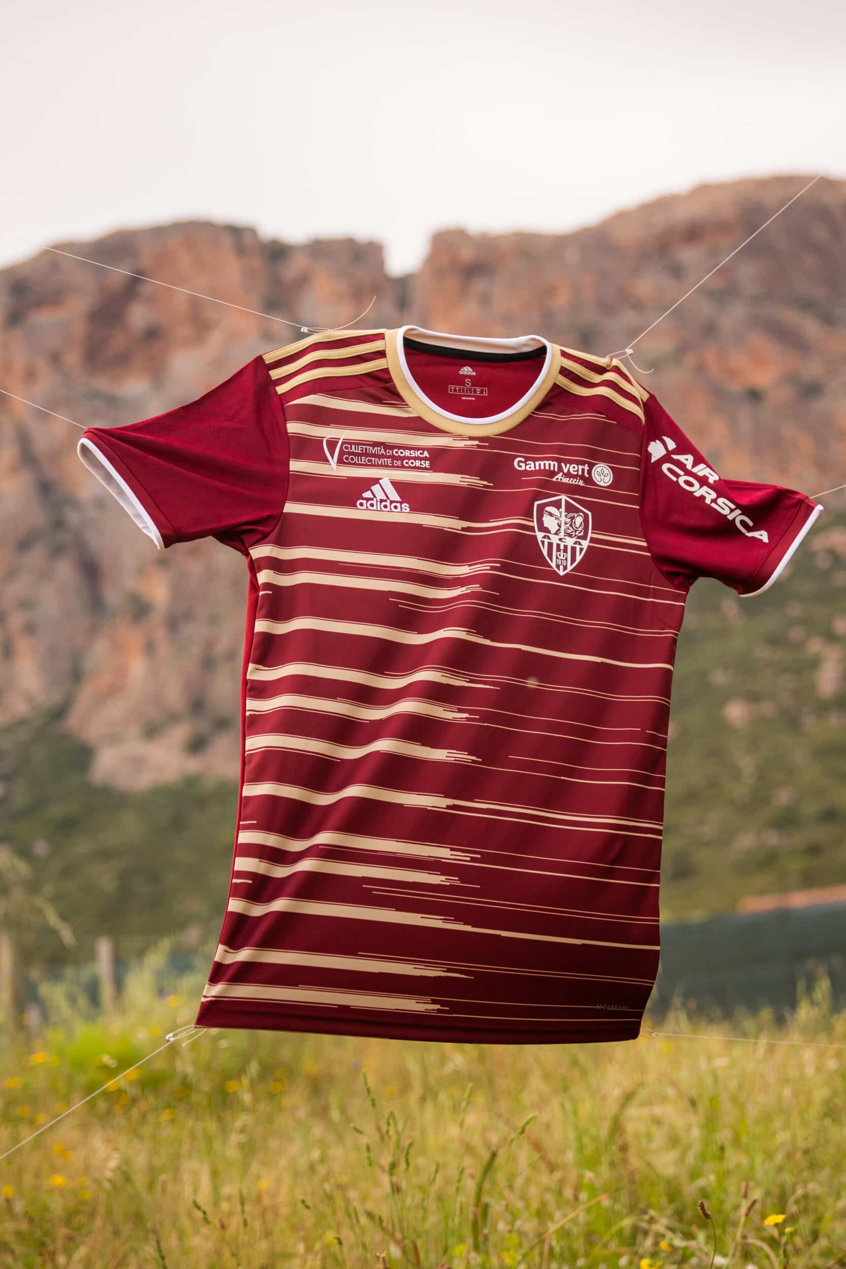 maillot ajaccio 2023 2024