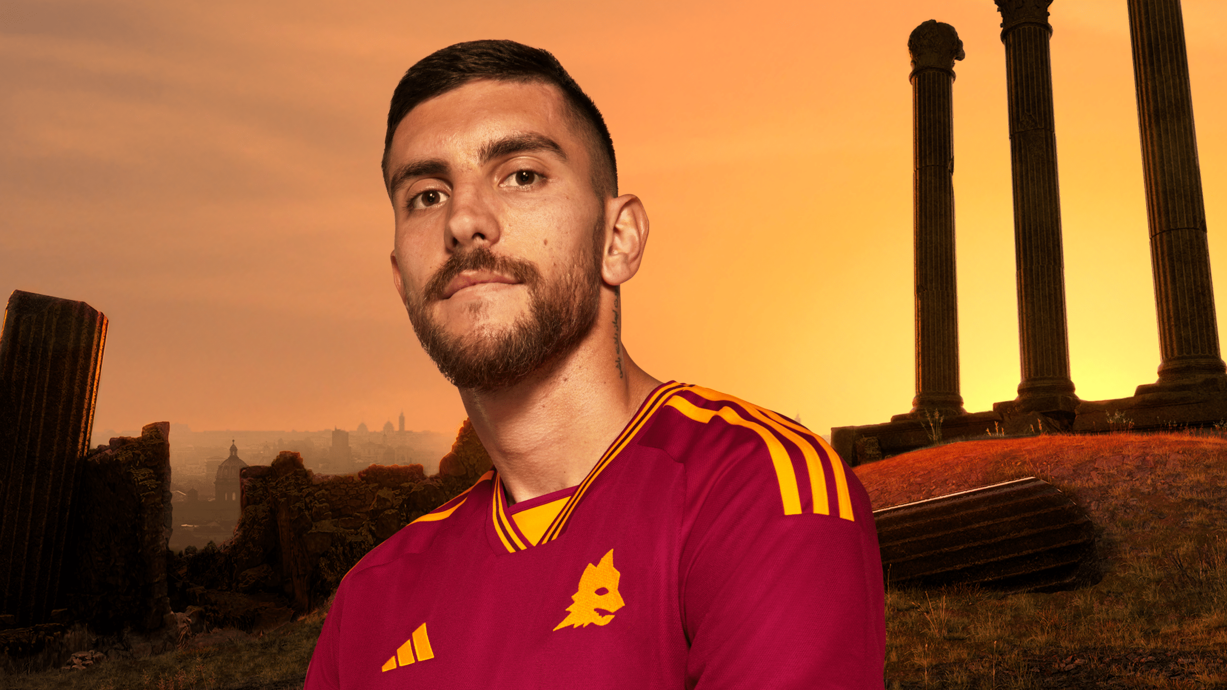 maillot as roma domicile 2023 2024 adidas