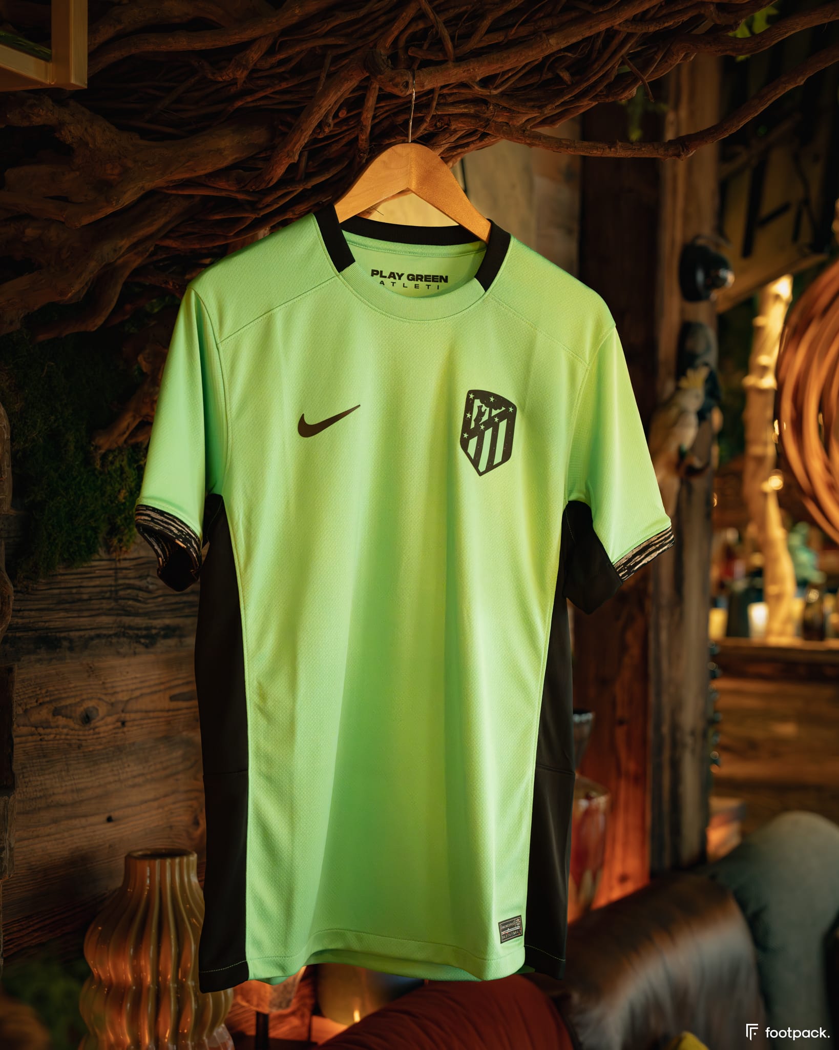 maillot atletico madrid vert third 2023 2024