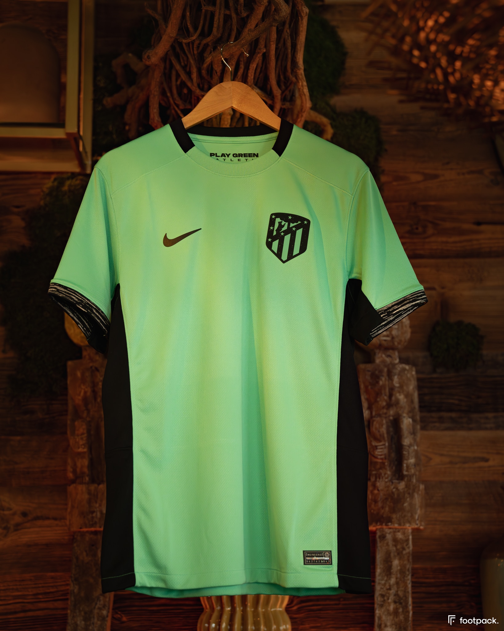 maillot atletico madrid vert third 2023 2024
