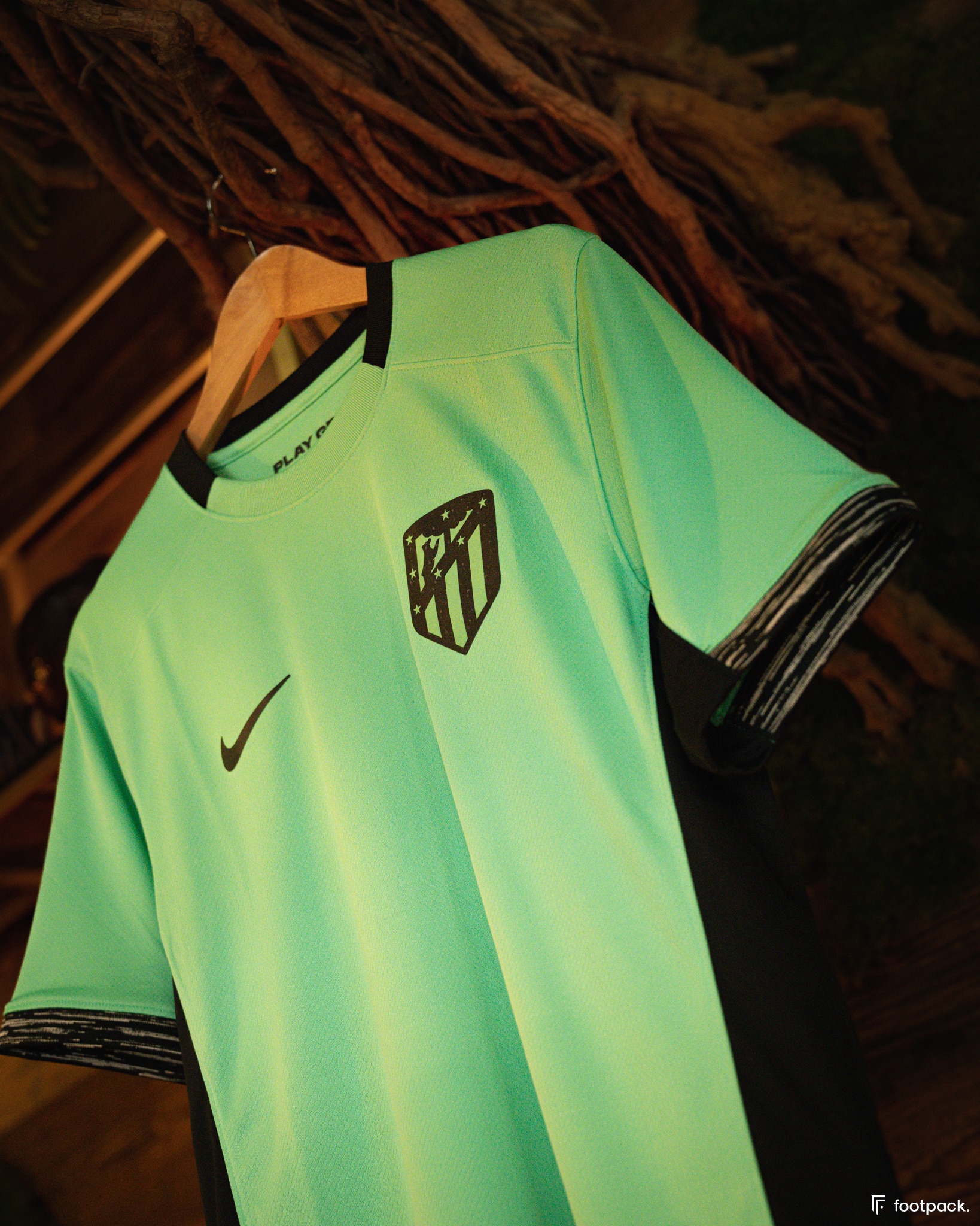 maillot atletico madrid vert third 2023 2024