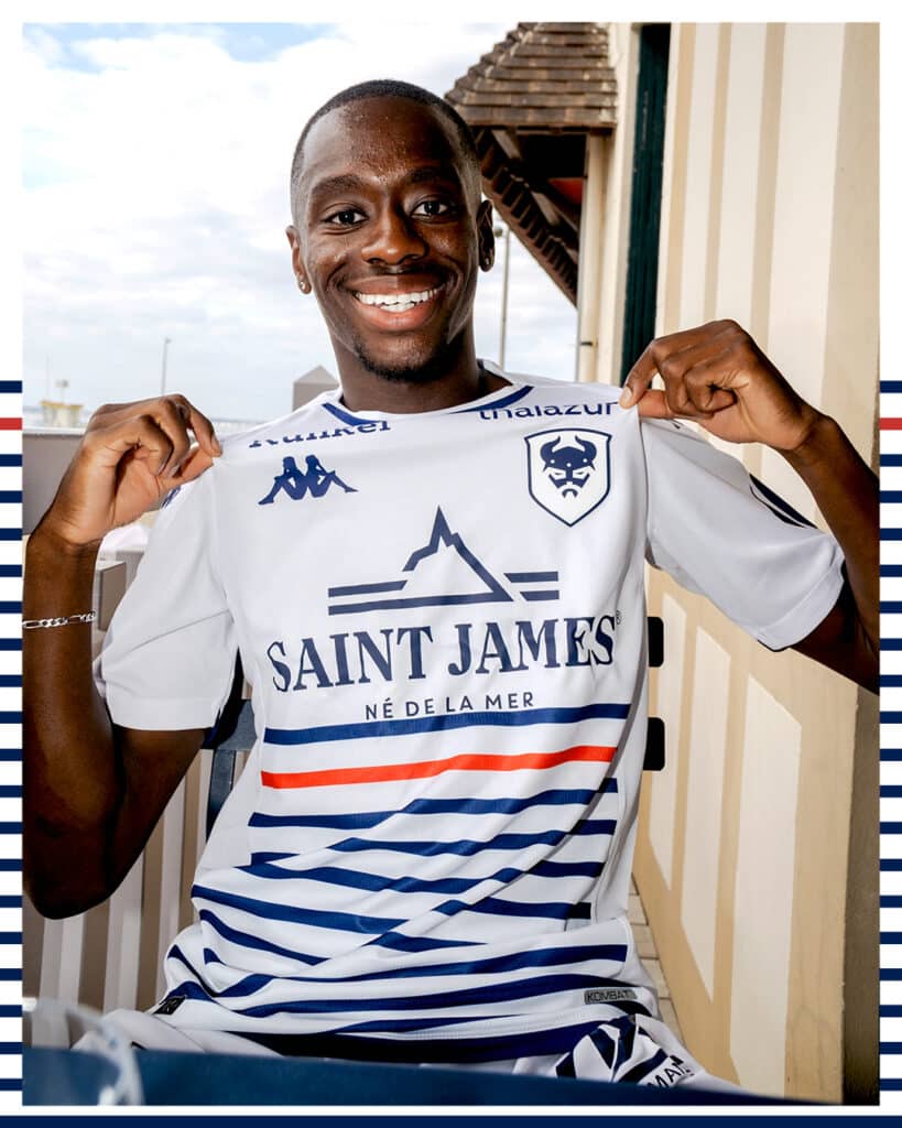 Le maillot de Caen 2022-2023, présenté par Kappa