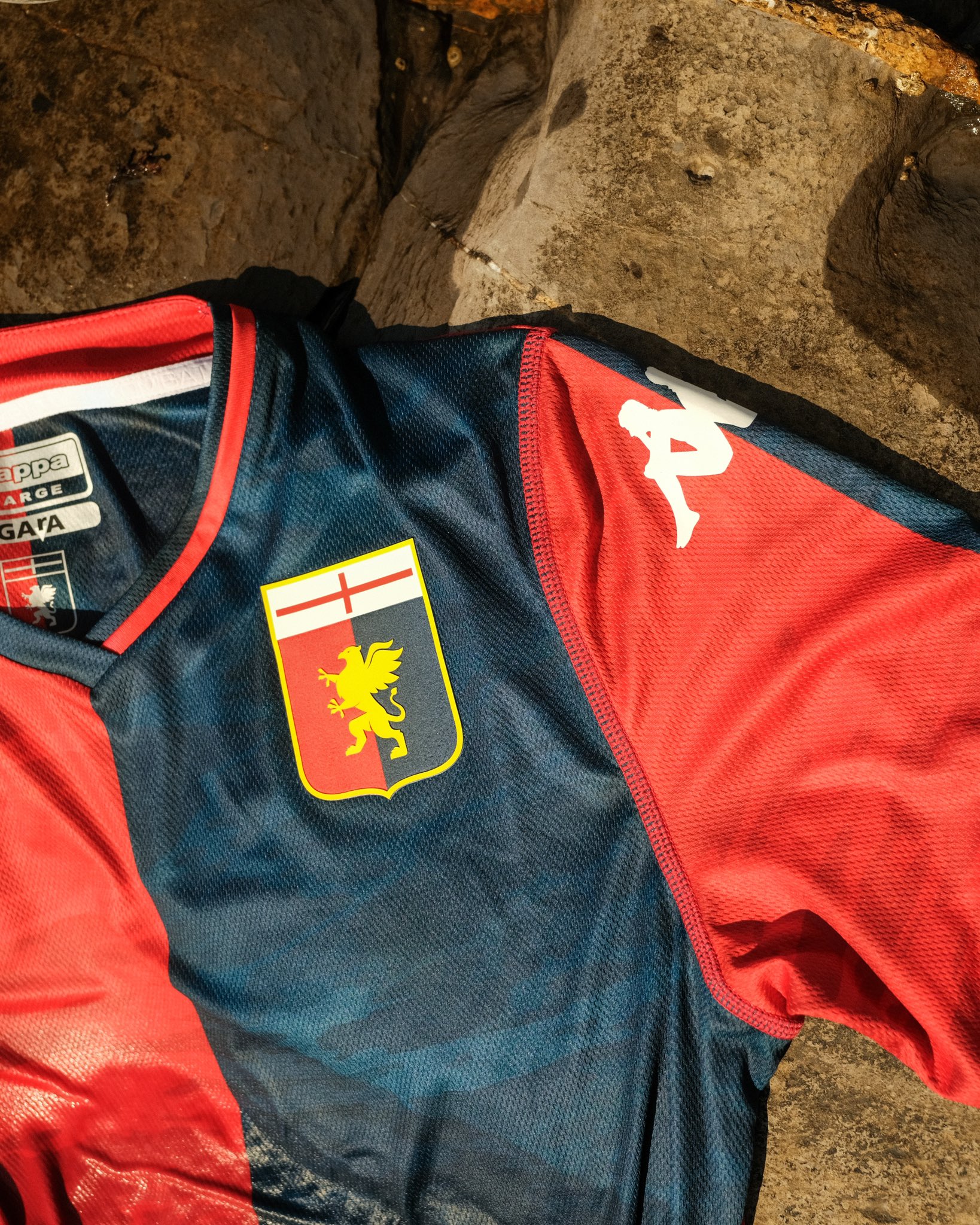 maillot genoa 2023 2024 domicile kappa
