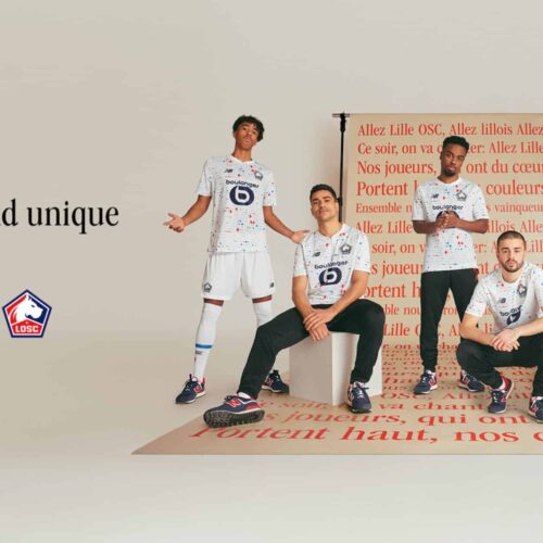 Image de l'article LOSC : un style moderne pour le maillot extérieur