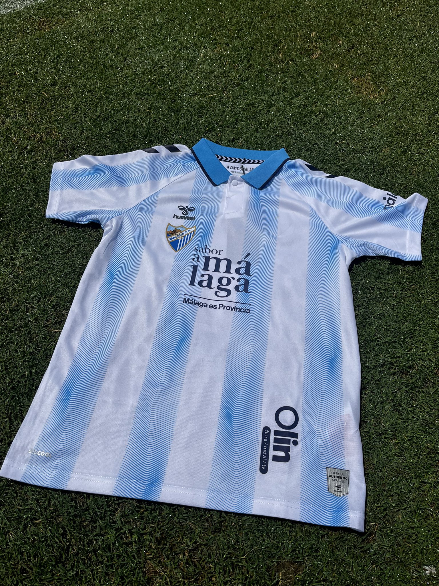 maillot malaga cancer 2023 2024 hummel