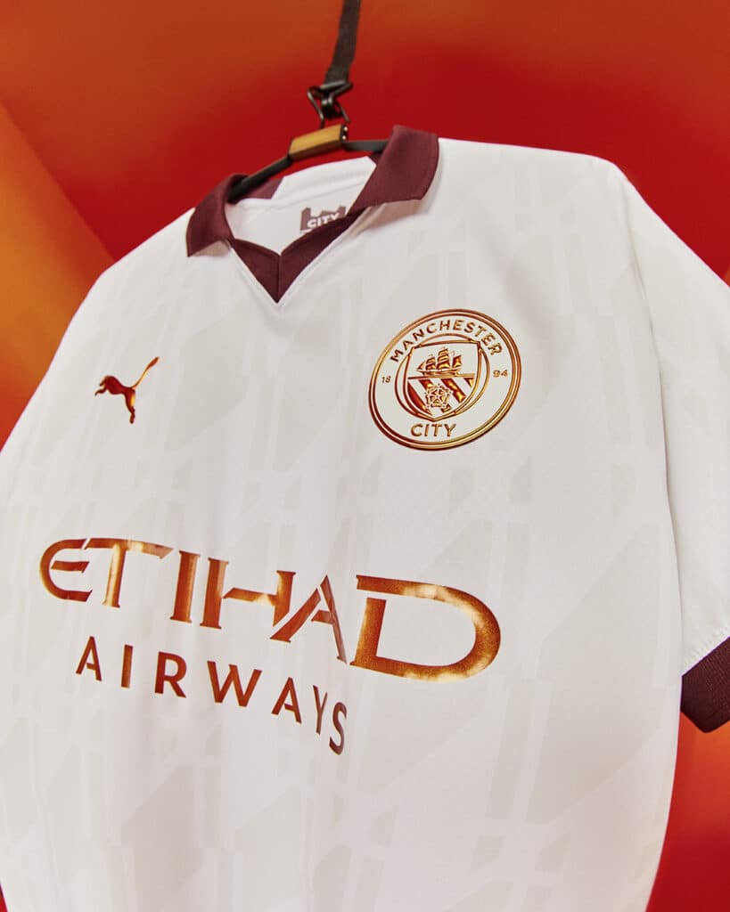 Maillot PUMA Manchester City Extérieur 2023 – Neuf, Taille XXS Enfant