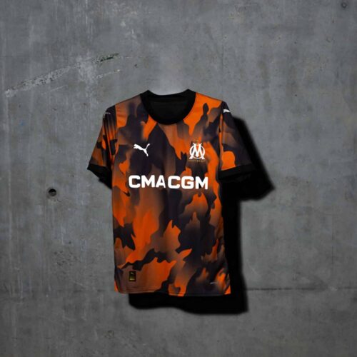 Image de l'article Un maillot third volcanique pour l'OM