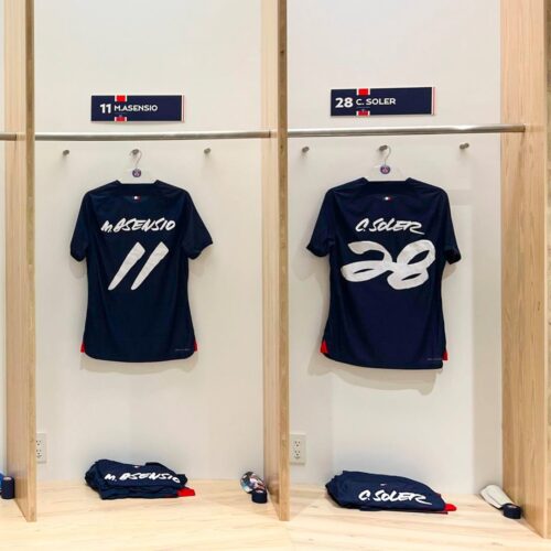 Image de l'article Trois matchs, trois flocages différents pour le PSG