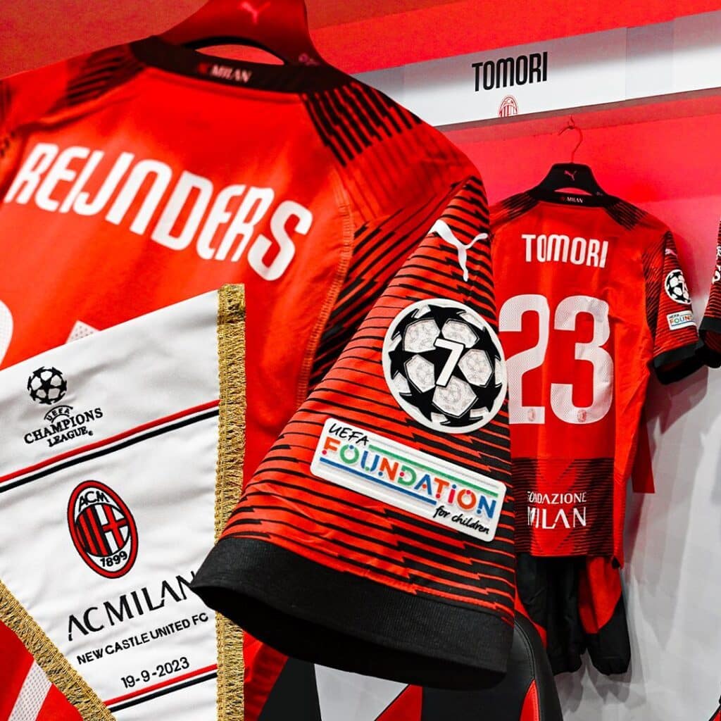 Flocage Officiel AC Milan - Grand Chiffre 0 Blanc (maillot Domicile) - Footpress