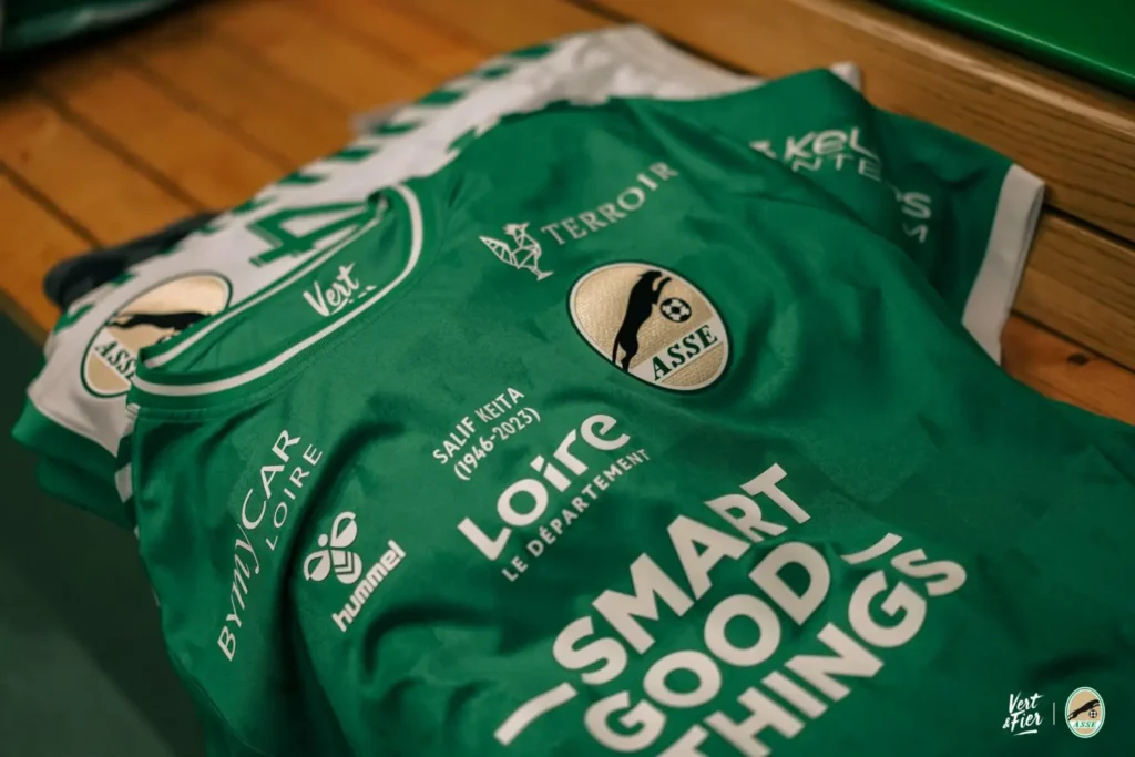 maillot as saint etienne logo keita