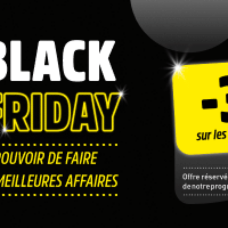 FOOTPACK BLACK FRIDAY Bannière mobile