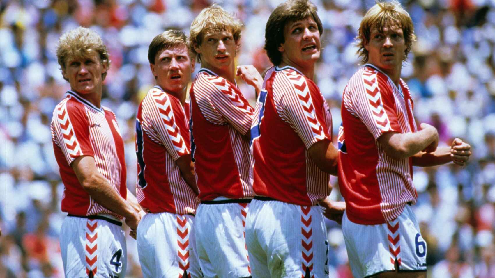MAILLOT DE LEGENDE. Danemark 1986