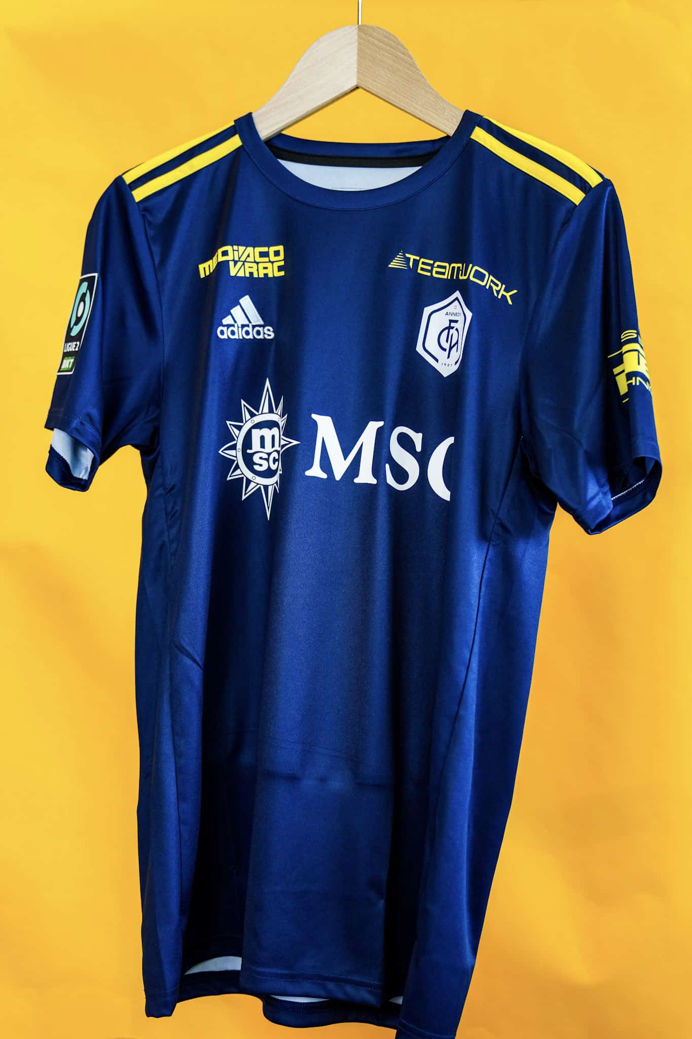 maillot annecy third 2023 2024 adidas trisomie 7