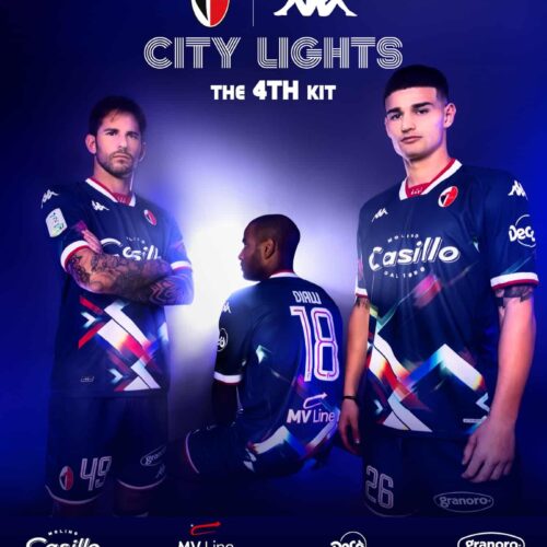 Image de l'article Bari présente un quatrième maillot inspiré des lumières de la ville
