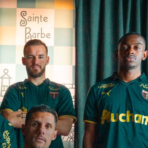 Image de l'article Le RC Lens dévoile un cinquième maillot pour la Sainte-Barbe