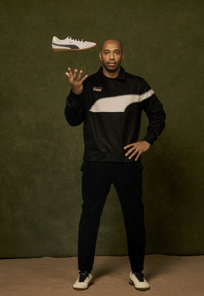 collection puma king art of football thierry henry