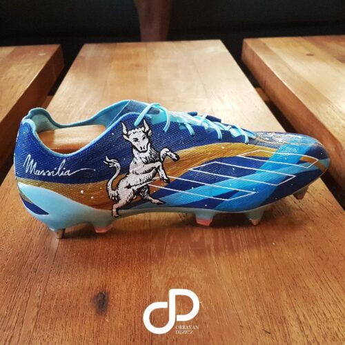 Image de l'article Contre Lyon, Amine Harit portait des crampons aux couleurs de la ville de Marseille