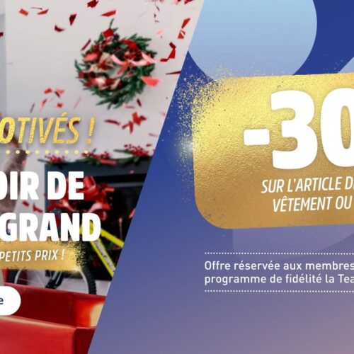 Image de l'article -30% sur une sélection de crampons et de maillots chez Intersport