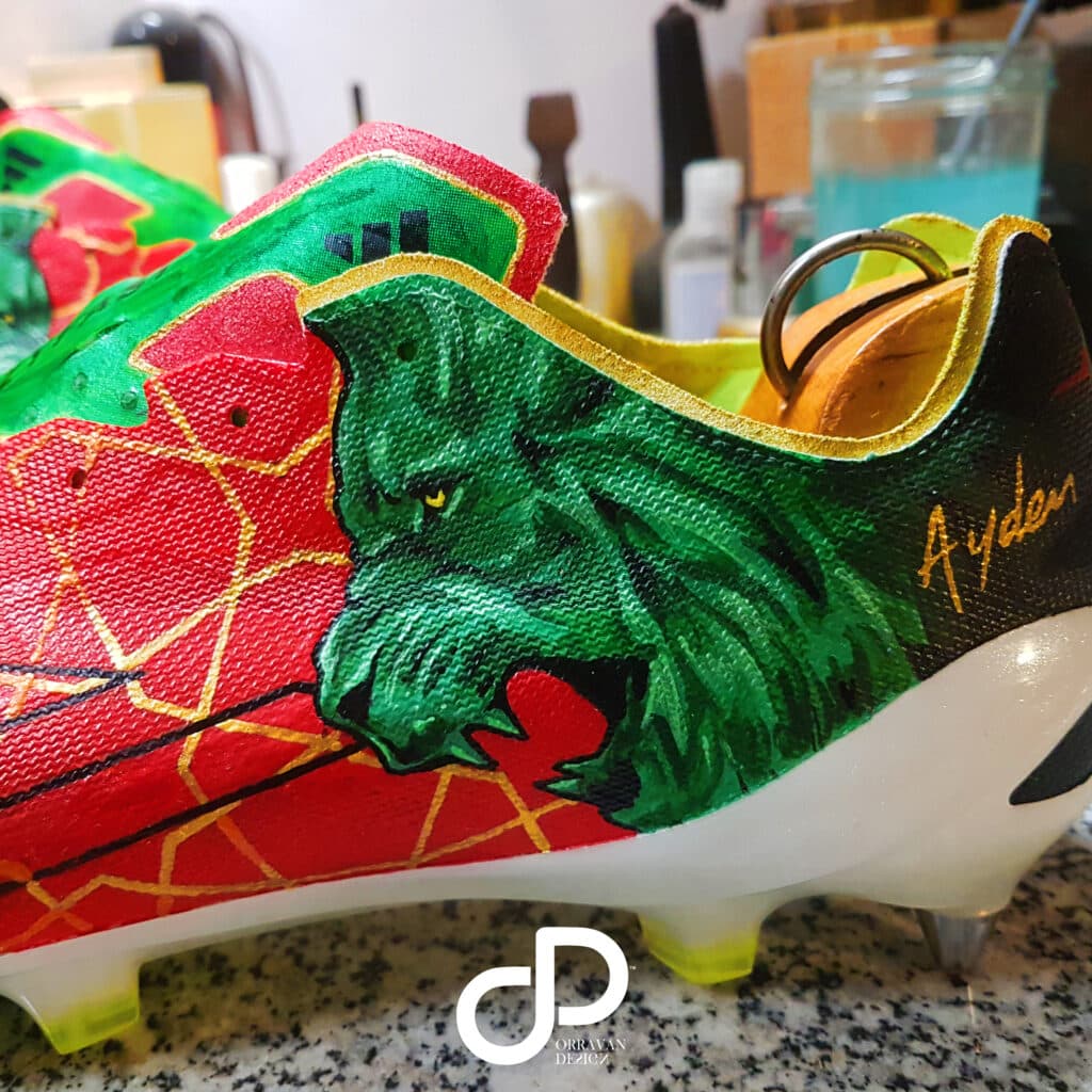crampons adidas x crazyfast orravan harit can 2023 maroc 3