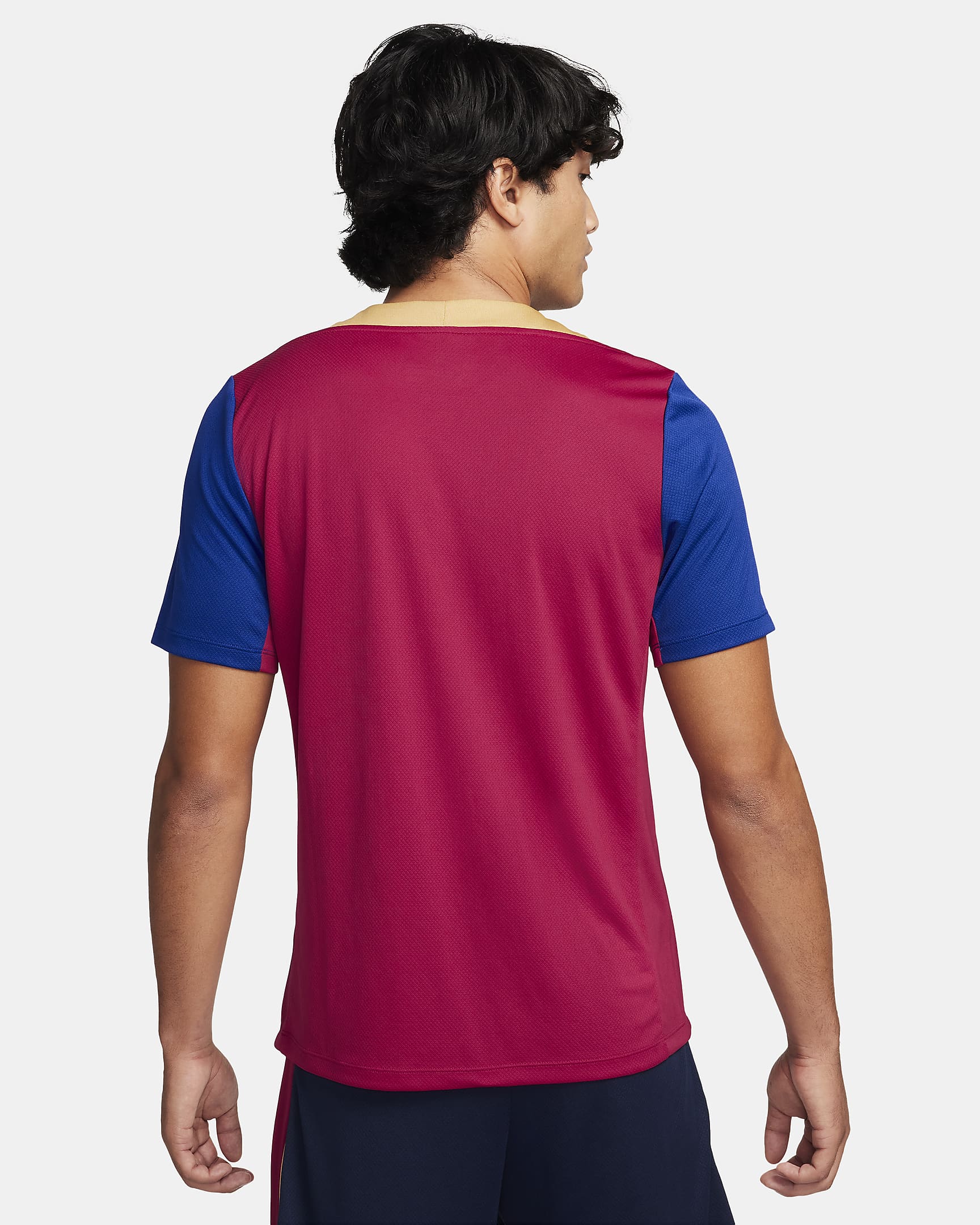 Maillot De Football Personnalisé Barcelone - Avec Nom Et Numéro - T-shirt, Short Et Chaussettes - Tissu Respirant Pour Entraînement - Homme Et Garçon