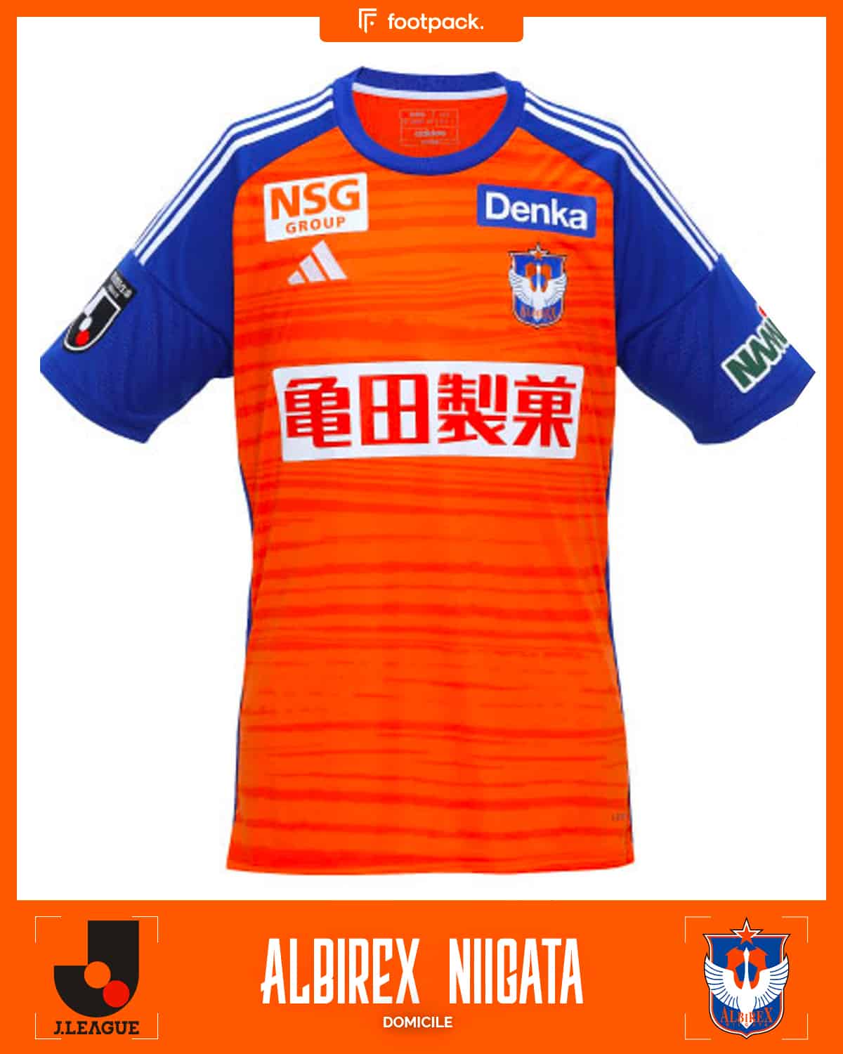 maillot albirex niigata 2024 domicile adidas