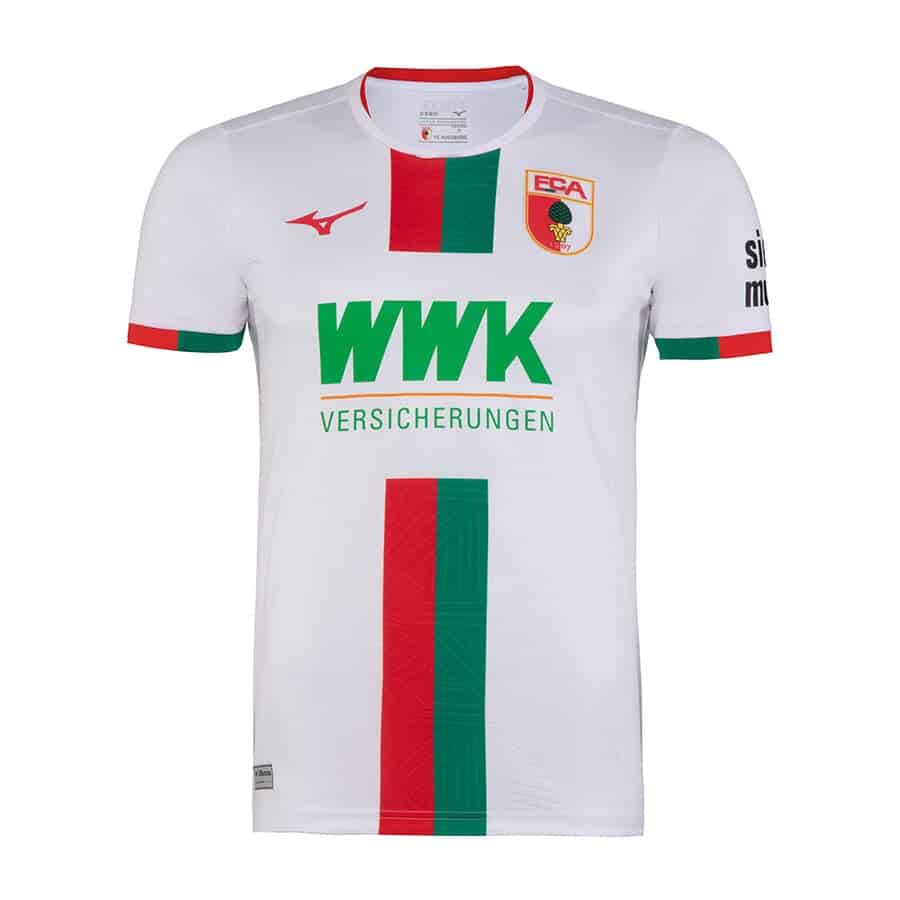 maillot augburg domicile 2023 2024 mizuno
