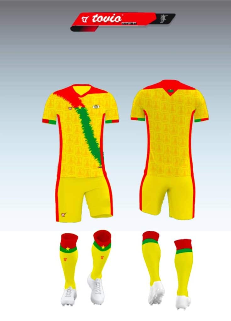 maillot burkina faso can 2023
